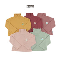 Mooi Atasan Anak Turtle Neck Top V1