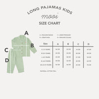 Mooi Piyama Panjang Anak Baju Tidur Anak Long Pajamas