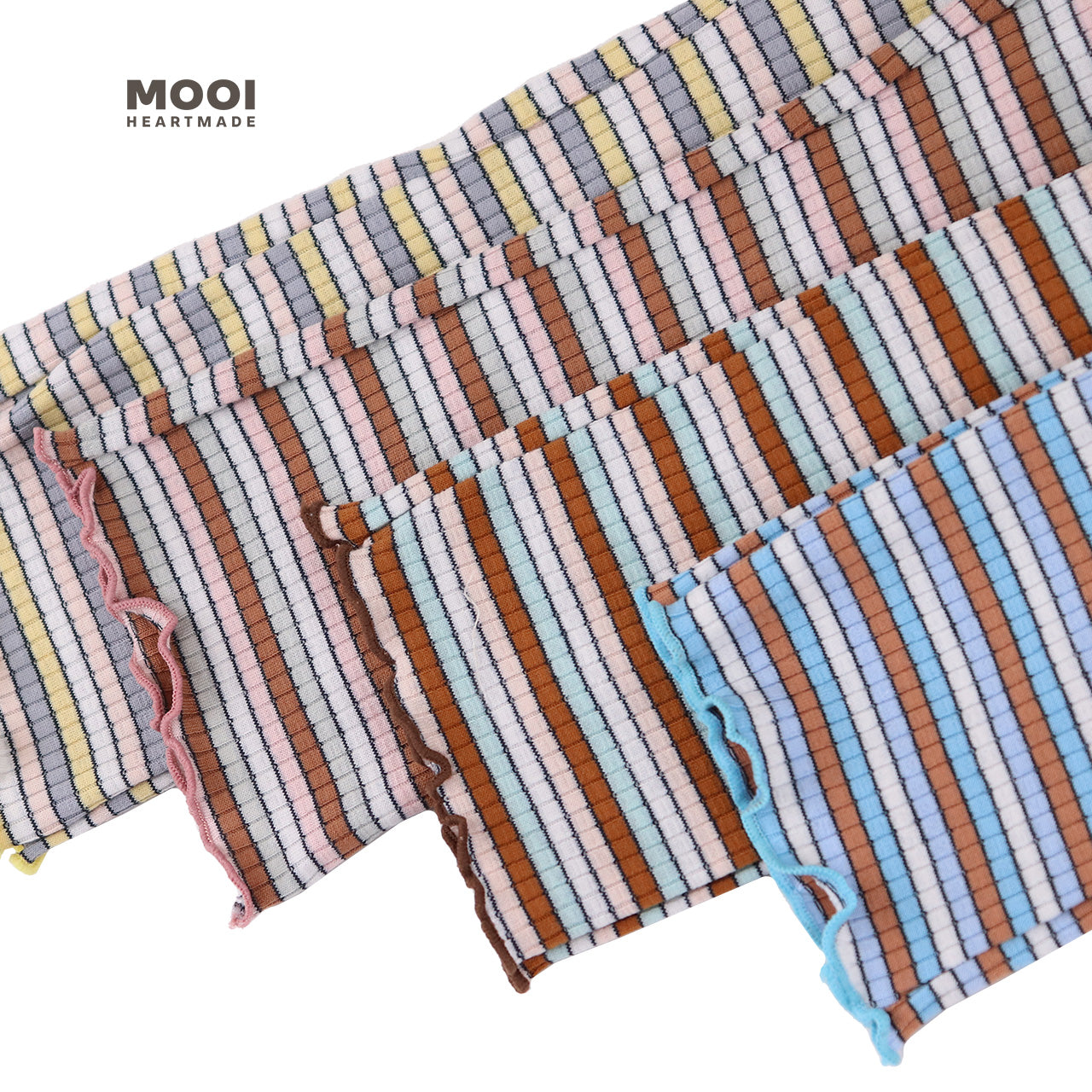 Mooi Celana Panjang Anak Perempuan Hinata Rib Striped Pants