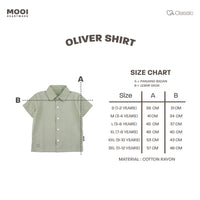 Mooi Kemeja Anak Laki-laki Classic Oliver Shirt