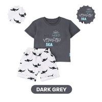 Mooi X Dinda Puspitasari Setelan Anak Kio Graphic Tee Set