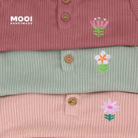 Mooi Atasan Anak Perempuan Laura Rib Top