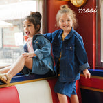 Mooi Jaket Jeans Anak Arlo Denim Jacket