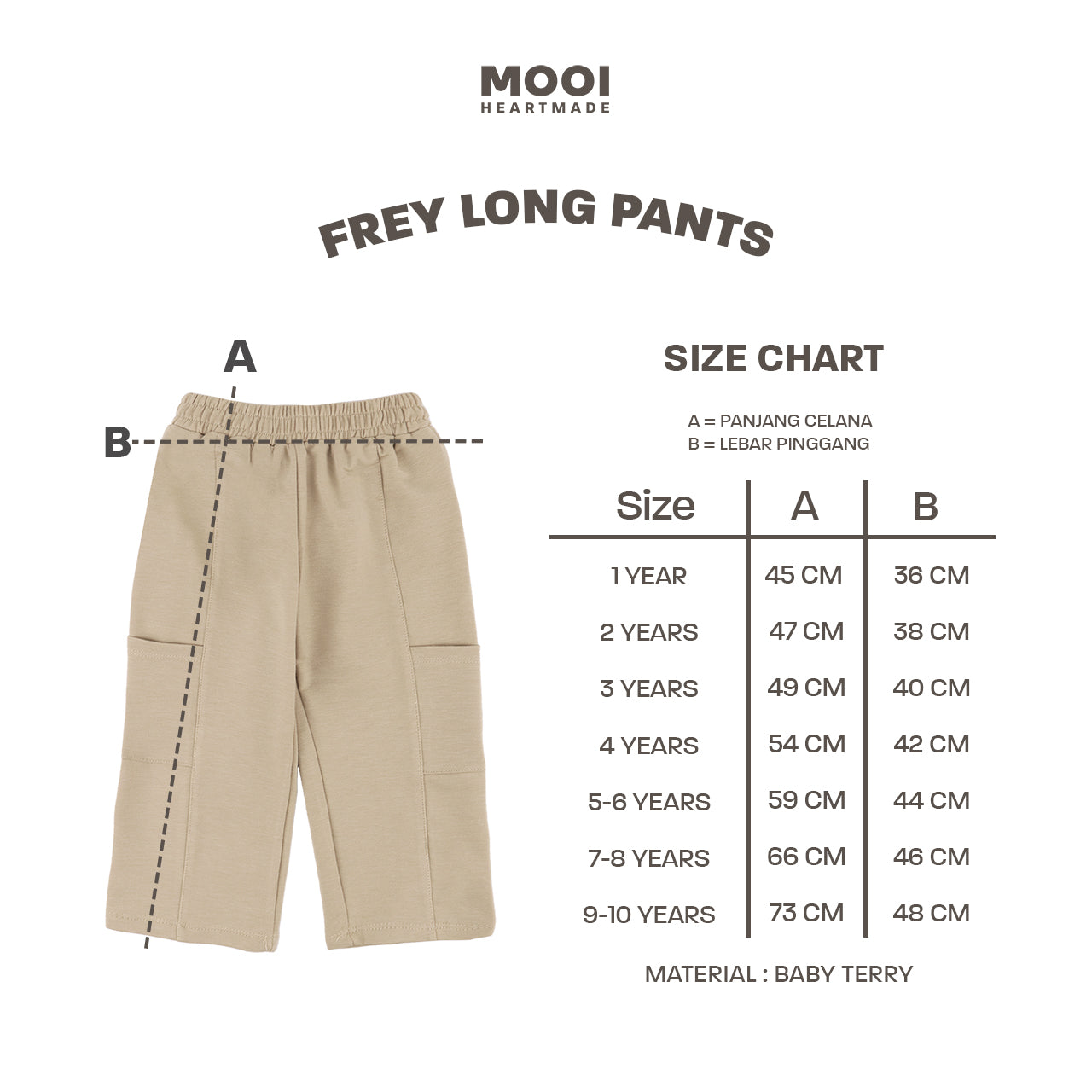 Mooi Celana Panjang Anak Laki-Laki Frey Long Pants