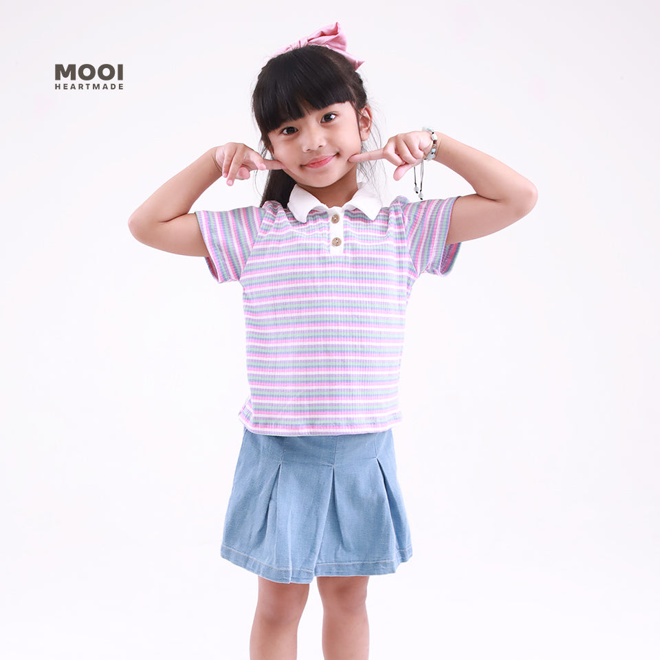 Mooi Atasan Anak Perempuan Ariella Top