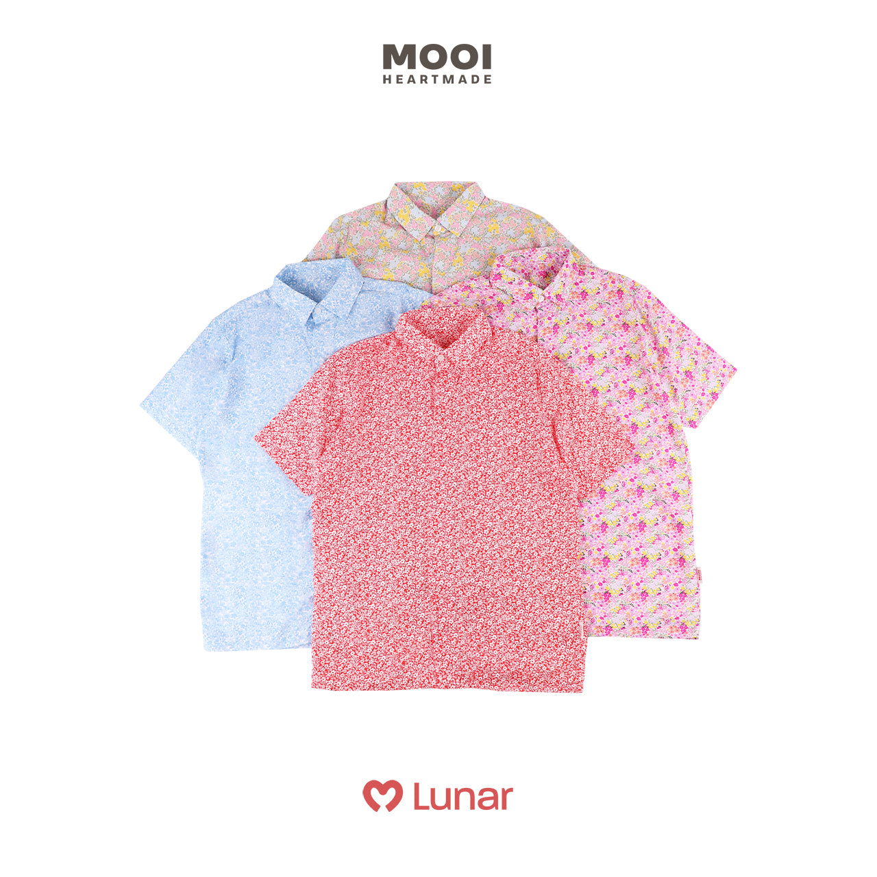 Mooi Kemeja Dewasa Lunar Collection Rui Collar Shirt Adult