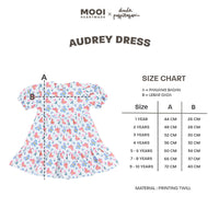 Mooi X Dinda Puspitasari Dress Anak Perempuan Audrey Dress