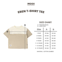 Mooi Kaos Anak Laki-Laki Eren T-Shirt Tee