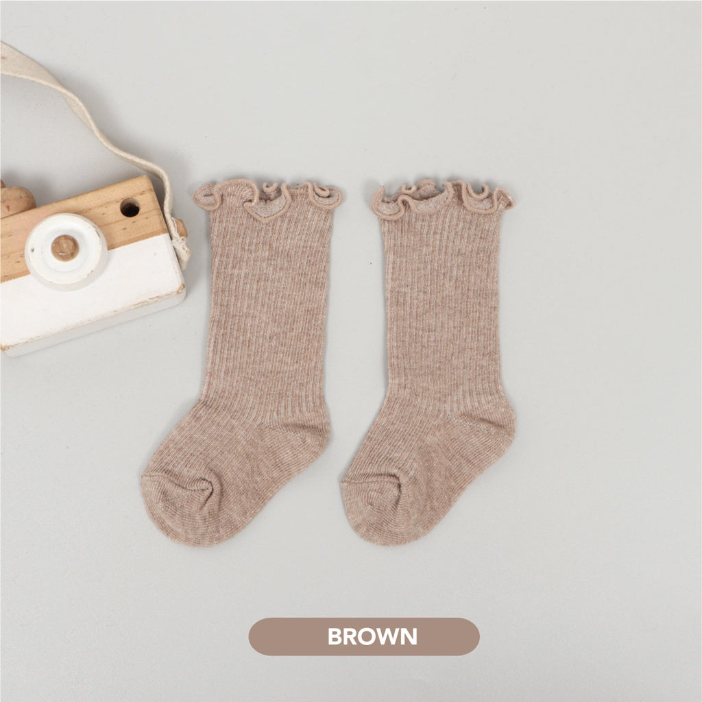 Mooi Ruffle Socks Kaos Kaki Anak Perempuan