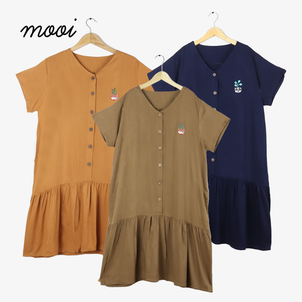 Mooi Piyama Dewasa Dress Pajamas Adult (MOM)