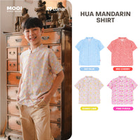 Mooi Kemeja Anak Laki-Laki Lunar Collection Hua Mandarin Shirt
