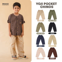 Mooi Celana Panjang Chinos Anak Yoji Pocket Pants