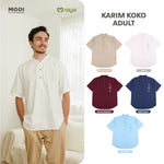Mooi Atasan Pria Kemeja Pria Raya Collection Karim Koko