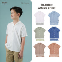 Mooi Kemeja Anak Laki-laki Classic James Shirt
