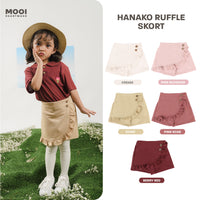 Mooi Rok Celana Anak Perempuan Hanako Ruffle Skort