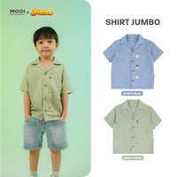 Mooi x Jumbo Shirt Kemeja Anak Laki - Laki