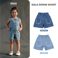 Mooi Celana Jeans Anak Kids Denim Nala Denim Short