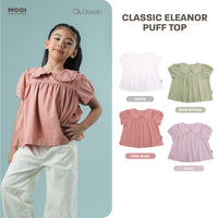 Mooi Atasan Anak Perempuan Classic Eleanor Puff Top