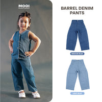 Mooi Celana Jeans Anak Kids Barrel Denim Pants