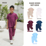Mooi Raed Koko Set Setelan Koko Anak Raya Collection Zeina Series