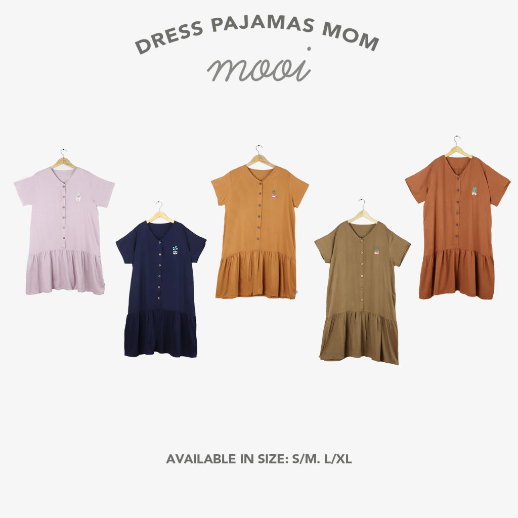 Mooi Piyama Dewasa Dress Pajamas Adult (MOM)