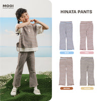 Mooi Celana Panjang Anak Perempuan Hinata Rib Striped Pants