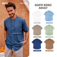 Mooi Atasan Pria Kemeja Pria Raya Collection Gaffi Koko