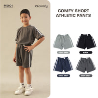 Mooi Celana Pendek Anak Laki - Laki Comfy Short Athletic Pants