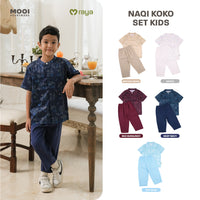 Mooi Naqi Koko Set Setelan Koko Anak Raya Collection Nawasena Series