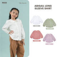 Mooi Atasan Anak Perempuan Abigail Long Sleeve Shirt