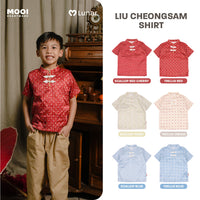 Mooi Kemeja Anak Laki-Laki Lunar Collection Liu Cheongsam Shirt
