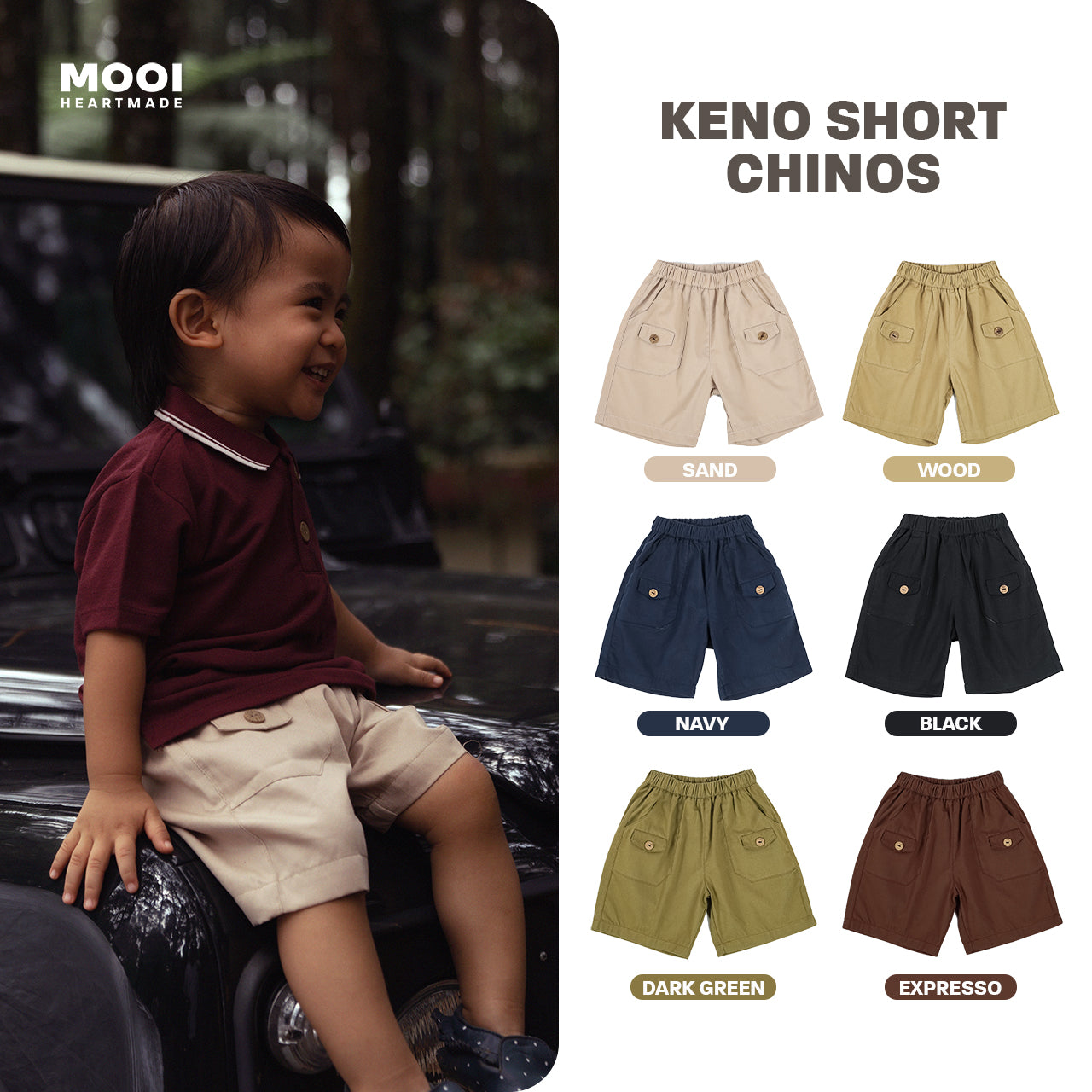Mooi Celana Pendek Keno Short Chinos