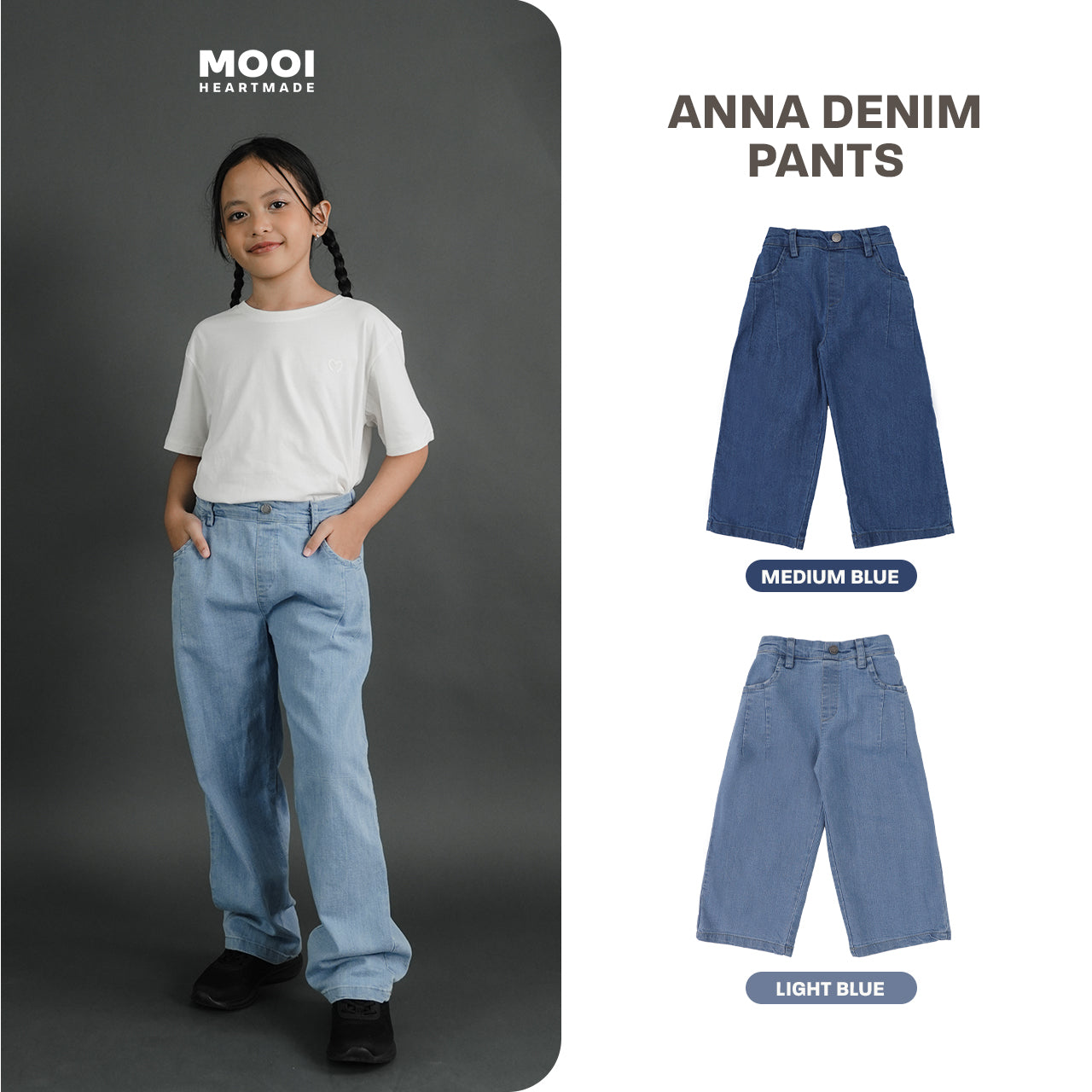 Mooi Celana Jeans Anak Kids Anna Denim Pants