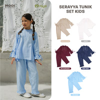 Mooi Setelan Anak Perempuan Raya Collection Serayya Tunik Set
