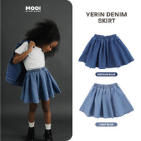 Mooi Rok Jeans Anak Perempuan Yerin Denim Skirt