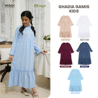 Mooi Dress Anak Gamis Anak Perempuan Raya Collection Ghadia Gamis Sandya Series