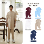 Mooi Adam Koko Set Setelan Koko Anak Raya Collection