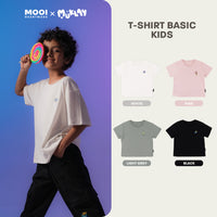 Mooi X Muklay Kaos Anak Unisex T-Shirt Basic Kids