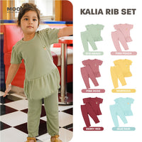 Mooi Setelan Anak Kalia Rib Set