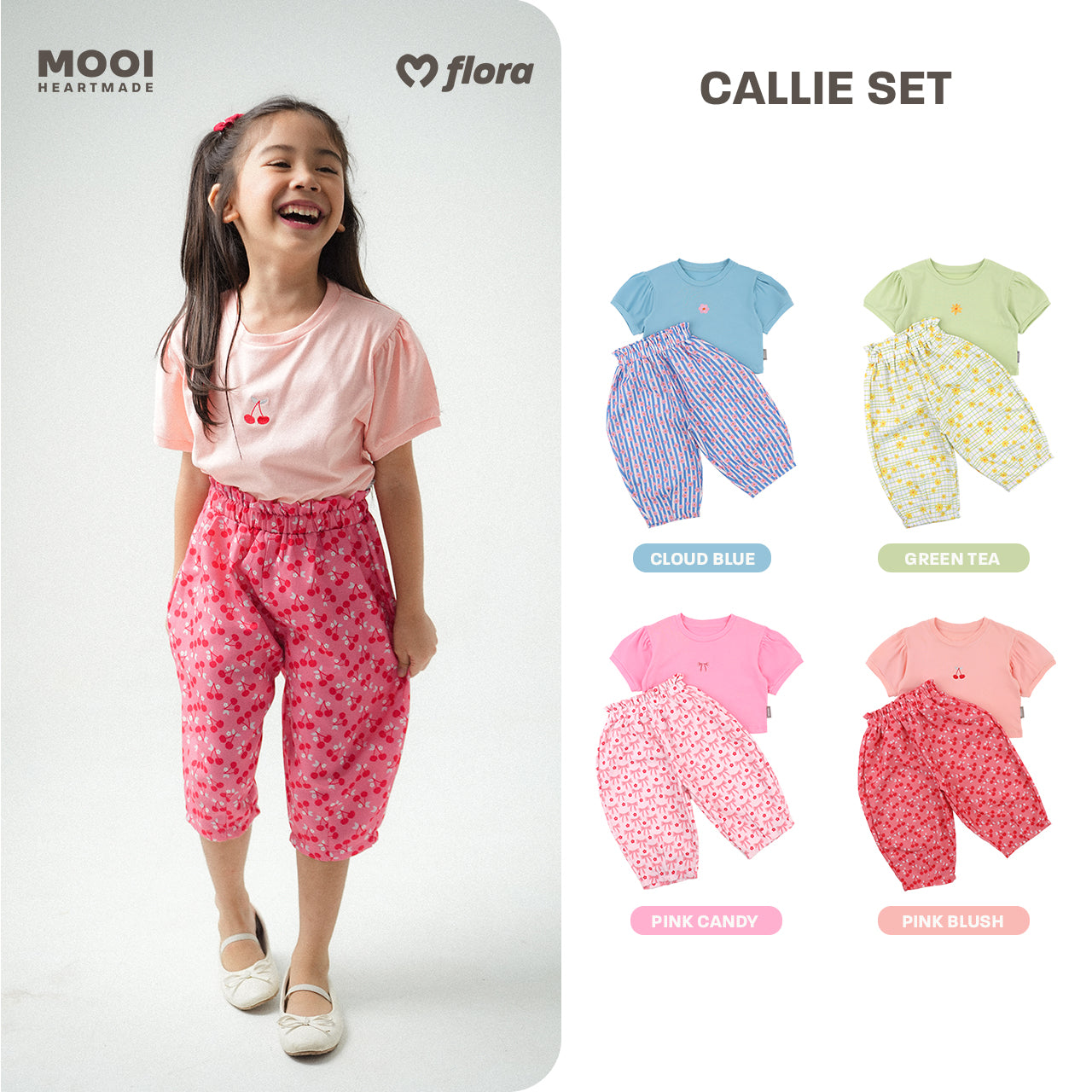 Mooi Setelan Anak Perempuan Callie Set