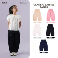 Mooi Celana Panjang Anak Perempuan Classic Barrel Pants