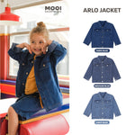 Mooi Jaket Jeans Anak Arlo Denim Jacket