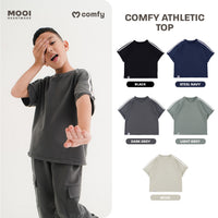 Mooi Kaos Anak Laki-Laki Comfy Athletic Top