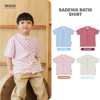 Mooi Atasan Batik Kemeja Anak Laki-Laki Sadewa Batik Shirt