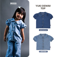 Mooi Kemeja Jeans Anak Yuki Denim Top