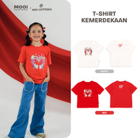 Mooi x Hari Merdeka Kaos Kemerdekaan Anak T-shirt Anak Kemerdekaan