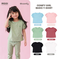 Mooi Kaos Anak Perempuan Comfy Girls Basic T-shirt