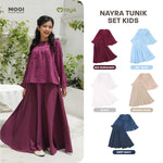 Mooi Setelan Anak Perempuan Raya Collection Nayra Tunik Set Zeina Series