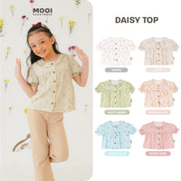 Mooi Atasan Anak Perempuan Daisy Top