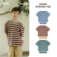 Mooi Kaos Anak Laki - Laki Christmas Collection Aiden Striped Tee